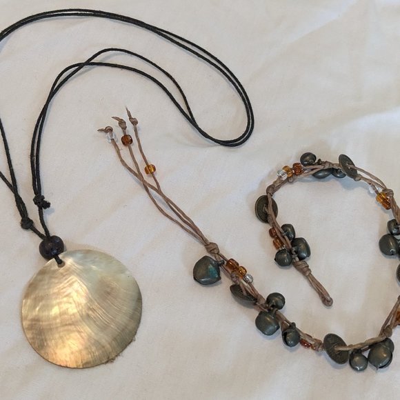 2 peice beachy jewelry set - Picture 1 of 4